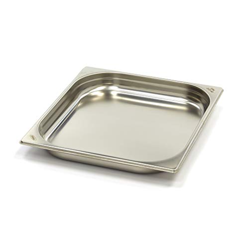 Maxima Gastro Gastronormbehälter - 2/3 GN - 4 cm Tief - Edelstahl von Maxima