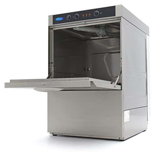 Maxima Horeca Geschirrspüler - 40 x 40 cm - mit Abfluss-, Spülspül- und Seifenpumpe - 230V von Maxima