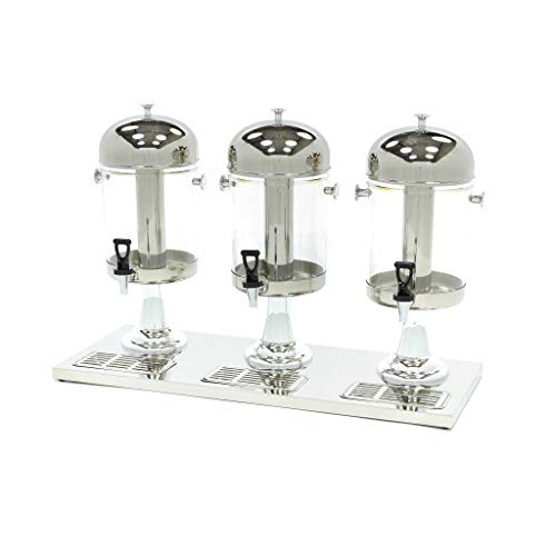 Getränkeautomat/Saftspender 3 x 8L - Gastronomie - Selbstbedienung - Professionell - 24 Liter - BPA-frei - Getränkespender Getränkeautomat/Saftspender 3 x 8L - Gastronomie - Selbstbedienung - Professionell - 24 Liter - BPA-frei - Getränkespender von Maxima