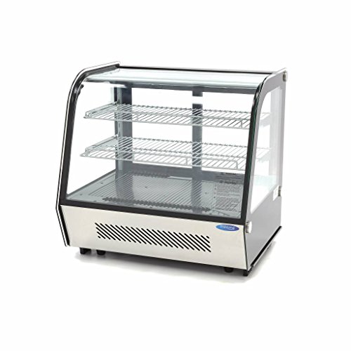 Maxima Gastro Glastürkühlschränke - 120 l - 70 cm - Hintere Schiebetüren von Maxima