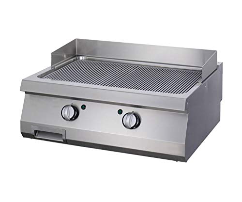 Maxima Gastro Heavy Duty Grillplatte - Gerillt - Doppeleinheit - 70 cm Tief - Gas von Maxima