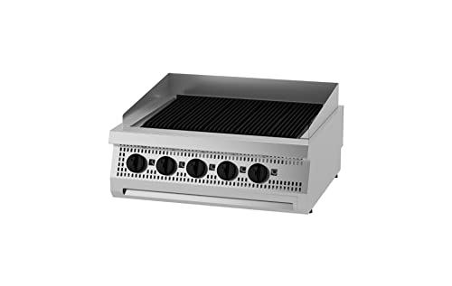 Maxima Gastro Heavy Duty Holzkohlengrill - Doppeleinheit - 70 cm Tief - Gas von Maxima