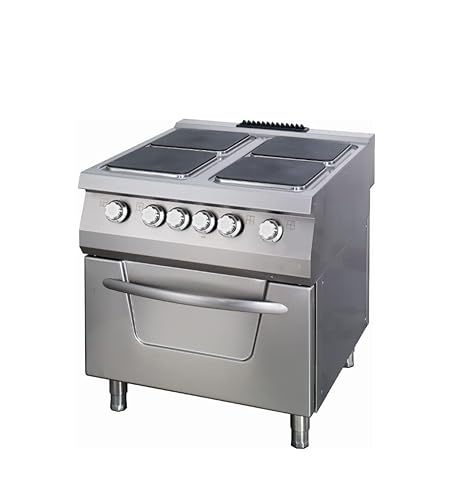 Maxima Gastro Premium Herd - 4 Brenner - Doppeleinheit - 90 cm Tief - Elektrisch von Maxima
