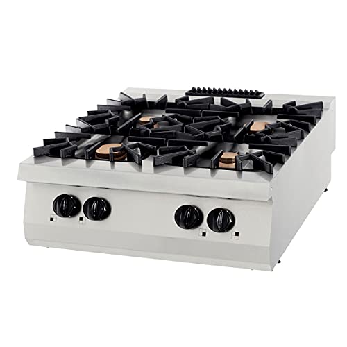Maxima Gastro Premium Kochfeld - 4 Brenner - Doppeleinheit - 90 cm Tief - Gas Maxima Gastro Premium Kochfeld - 4 Brenner - Doppeleinheit - 90 cm Tief - Gas von Maxima