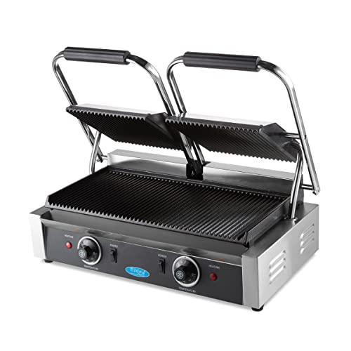 Maxima Gastro Kontaktgrill - Gerillt - Doppelgrillplatte - 2 x 22 cm Maxima Gastro Kontaktgrill - Gerillt - Doppelgrillplatte - 2 x 22 cm von Maxima