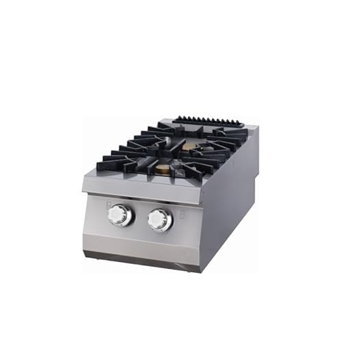 Maxima Gastro Premium Kochfeld - 2 Brenner - Einzeleinheit - 90 cm Tief - Gas Maxima Gastro Premium Kochfeld - 2 Brenner - Einzeleinheit - 90 cm Tief - Gas von Maxima