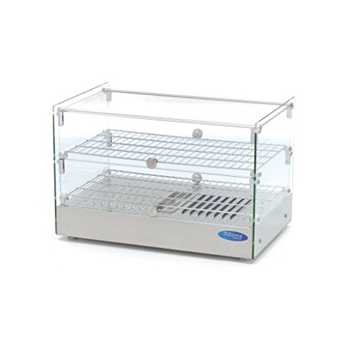 Maxima Gastro Wärmevitrine - 50 l - 55 cm - 2 Regale von Maxima