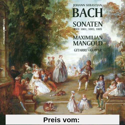 Sonaten Bwv 1001,1003,1005 in Transkription von Maximilian Mangold