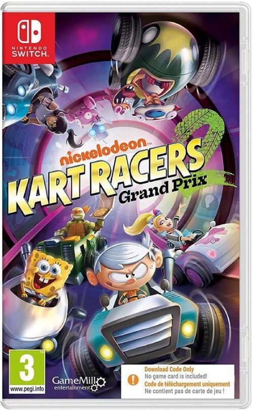 Nickelodeon Kart Racers 2: Grand Prix (Code in Box) von Maximum Games
