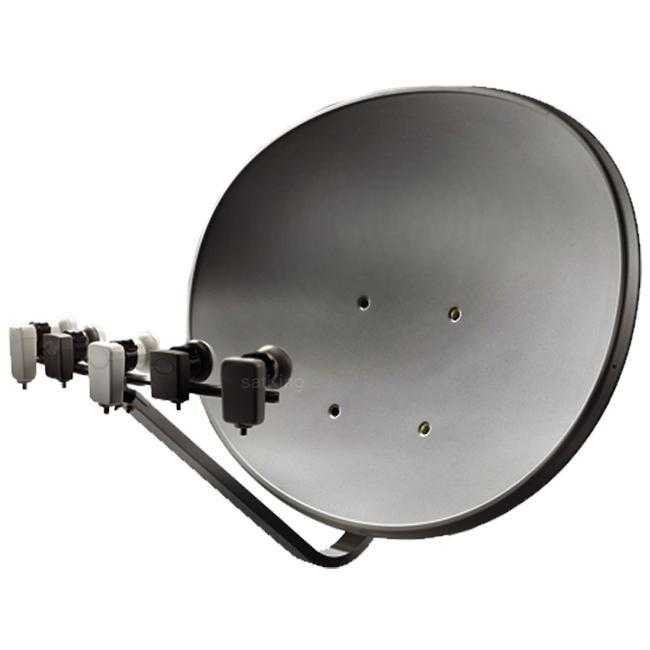 Maximum T 85 E85 Multifocus Multifeed Antenne Sat Schüssel Anthrazit von Maximum