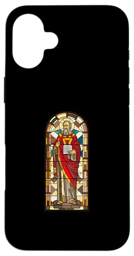 Buntglas Maximus The Confessor Hülle für iPhone 16 Plus von Maximus The Confessor Orthodox Catholic Designs