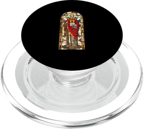 Buntglas Maximus The Confessor PopSockets PopGrip für MagSafe Buntglas Maximus The Confessor PopSockets PopGrip für MagSafe von Maximus The Confessor Orthodox Catholic Designs