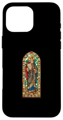 Buntglasfenster Maximus The Confessor Hülle für iPhone 16 Pro Max von Maximus The Confessor Orthodox Catholic Designs