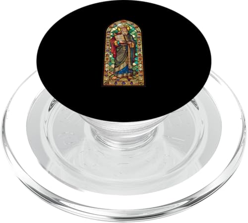 Buntglasfenster Maximus The Confessor PopSockets PopGrip für MagSafe Buntglasfenster Maximus The Confessor PopSockets PopGrip für MagSafe von Maximus The Confessor Orthodox Catholic Designs