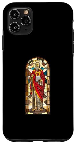 Buntglas Maximus The Confessor Hülle für iPhone 11 Pro Max von Maximus The Confessor Orthodox Catholic Designs