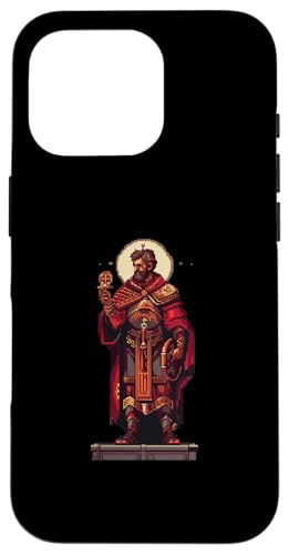 Maximus Der Bekenner 8 Bit Hülle für iPhone 16 Pro von Maximus The Confessor Orthodox Catholic Designs