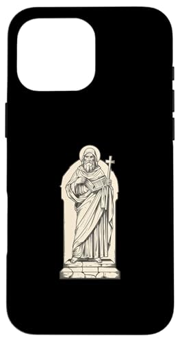 Maximus der Beichtvater auf einer Steinplatte Hülle für iPhone 16 Pro Max Maximus der Beichtvater auf einer Steinplatte Hülle für iPhone 16 Pro Max von Maximus The Confessor Orthodox Catholic Designs
