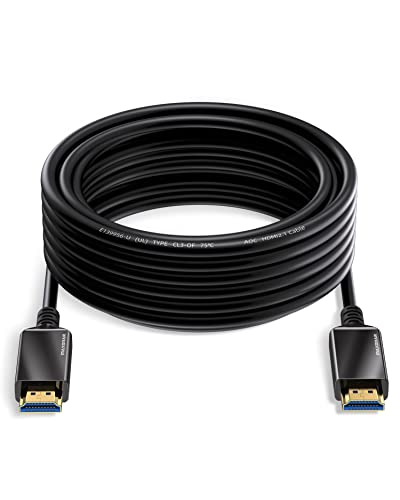 Maxonar 10K 8K HDMI Glasfaserkabel 10M, Zertifiziertes HDMI 2.1 Kabel,48 Gbit/s,In der Wand CL3 Bewertet,AOC,10K 8K@120Hz,4K@144Hz,Dynamisches HDR,eARC,Dolby HDCP2.2,für PS5/4,Xbox-Serie,LG TV von Maxonar