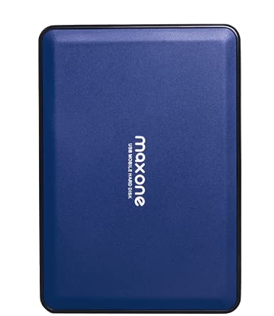 Maxone Externe Festplatte Tragbare 320GB-2,5Zoll USB 3.0 Backups HDD Tragbare für TV,PC,Mac,MacBook, Chromebook, Xbox One, Wii u,PS4, Laptop,Desktop,Windows (320GB, Blue) von Maxone