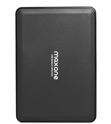 Maxone Externe Festplatte Tragbare 500GB -2,5Zoll USB 3.0 Backups HDD Tragbare für TV,PC,Mac,MacBook, Chromebook, Xbox One, Wii u,PS4, Laptop,Desktop,Windows（Black 500GB） von Maxone
