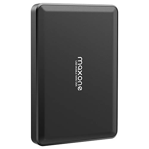 Maxone Externe Festplatte tragbare 160GB-2,5Zoll USB 3.0 Backups HDD Tragbare für TV,PC,Mac,MacBook, Chromebook, Xbox One, Wii u, Laptop,Desktop,Windows (160GB, Black) von Maxone