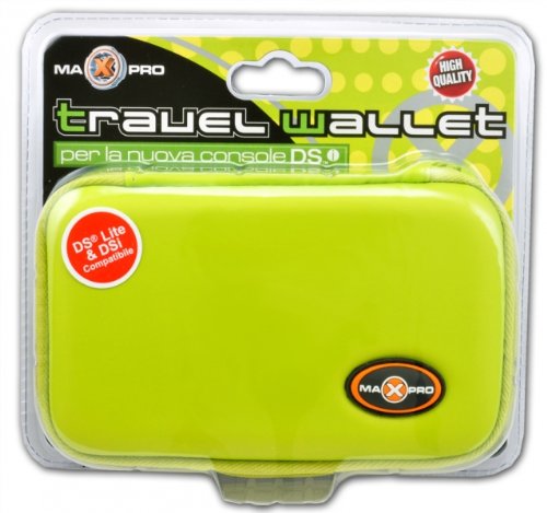 Maxpro Travel Wallet Max Pro Green DSI/DSLITE/3DS NDS von Maxpro