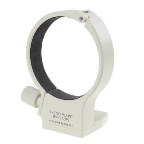 Maxsima- Tripod Mount Ring A (w) for Canon EF 70-200mm F4L, F4L is, EF 200mm F2.8L, EF 300mm F4L, EF 400mm F5.6L. von Maxsimafoto