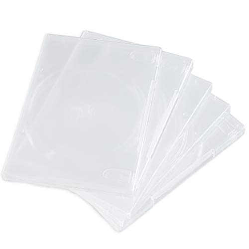 Maxtek 14 mm transparente Standard-DVD-Hülle mit transparenter Außenhülle, 10 Stück. Disc nicht im Lieferumfang enthalten. Maxtek 14 mm transparente Standard-DVD-Hülle mit transparenter Außenhülle, 10 Stück. Disc nicht im Lieferumfang enthalten. von Maxtek