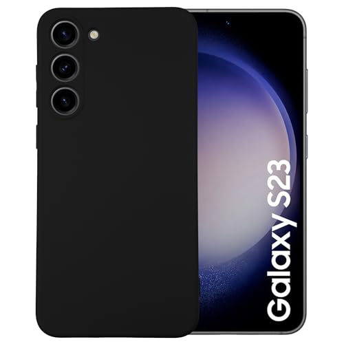 Maxter Handyhülle Samsung Galaxy S23 - Silikon Phone Case Stoßfeste (Schwarz) von Maxter