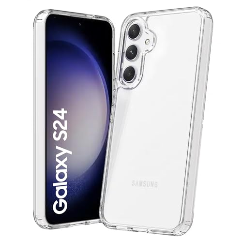 Maxter Handyhülle Samsung Galaxy S24 Durchsichtig - Silikon Phone Case Stoßfeste Maxter Handyhülle Samsung Galaxy S24 Durchsichtig - Silikon Phone Case Stoßfeste von Maxter