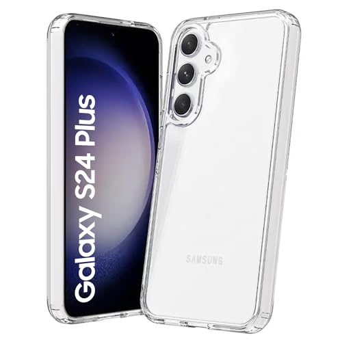 Maxter Handyhülle Samsung Galaxy S24 Plus Durchsichtig - Silikon Phone Case Stoßfeste Maxter Handyhülle Samsung Galaxy S24 Plus Durchsichtig - Silikon Phone Case Stoßfeste von Maxter