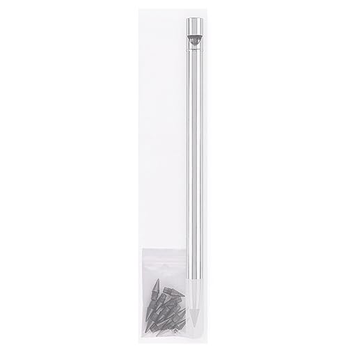 Maxtonser Bleistift Gelstifte Tintenloser Bleistift Everlasting Pencil mit Dual-Writting Pencil Schulbedarf zum Schreiben von Maxtonser