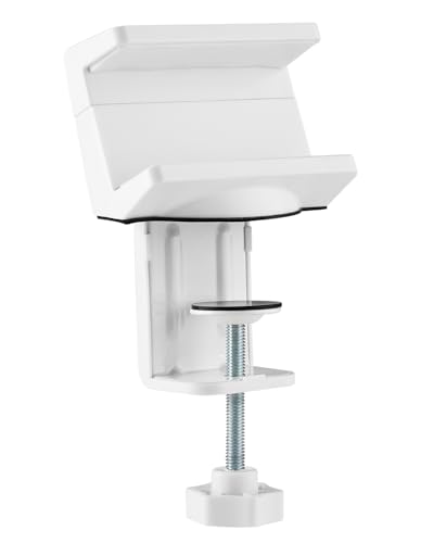 MaxTrackNVZ2WL Tischklemme für Steckdosenleisten - Tischhalterung, für Steckdosenleisten oder USB-Hubs von 50-70mm Breite, Schreibtischhalterung, schützende Silikonpads, Halterung für Steckerleiste von Maxtrack