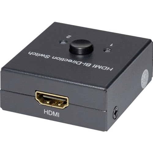 Maxtrack CS 32 L HDMI-Switch bidirektional verwendbar 3840 x 2160 Pixel Schwarz von MAXTRACK