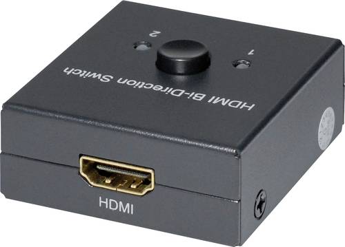 Maxtrack CS 32L HDMI-Switch bidirektional verwendbar 3840 x 2160 Pixel Schwarz von Maxtrack