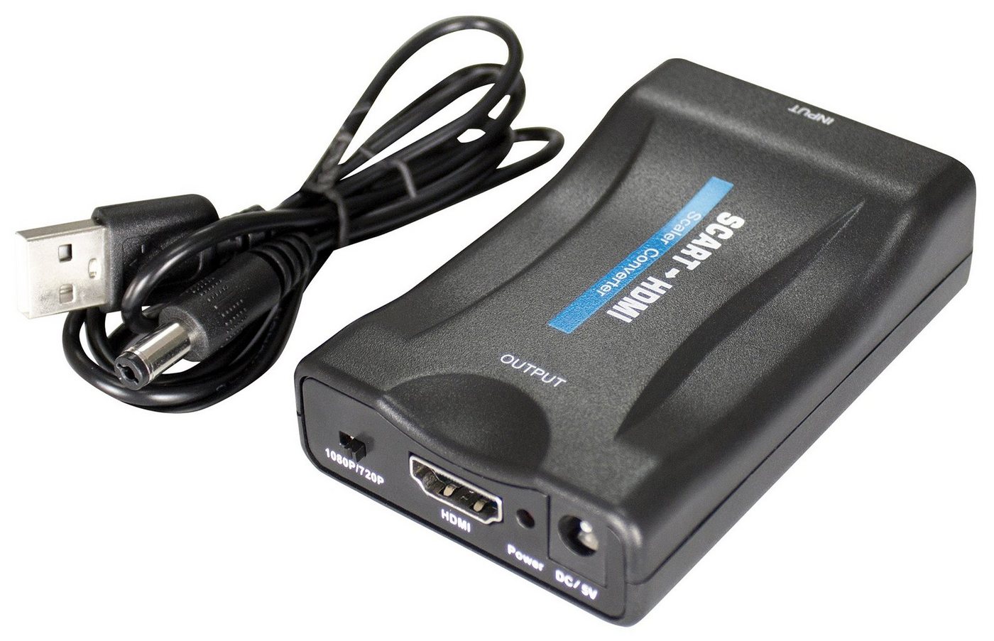 Maxtrack DVI-Switch, Konverter SCART zu HDMI 1080 p (60 Hz) von Maxtrack