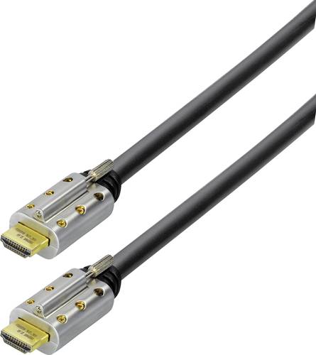 Maxtrack HDMI Anschlusskabel HDMI-A Stecker, HDMI-A Stecker 20.00m Schwarz C 505-20L HDMI-fähig, Ge von Maxtrack