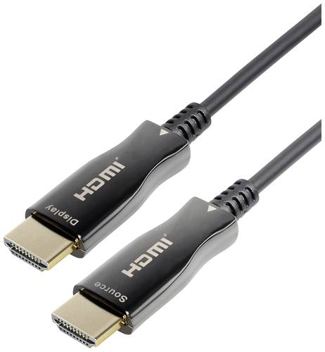 Maxtrack HDMI Anschlusskabel HDMI-A Stecker, HDMI-A Stecker 20.00m Schwarz C 508-20ML Ultra HD (4k) von Maxtrack