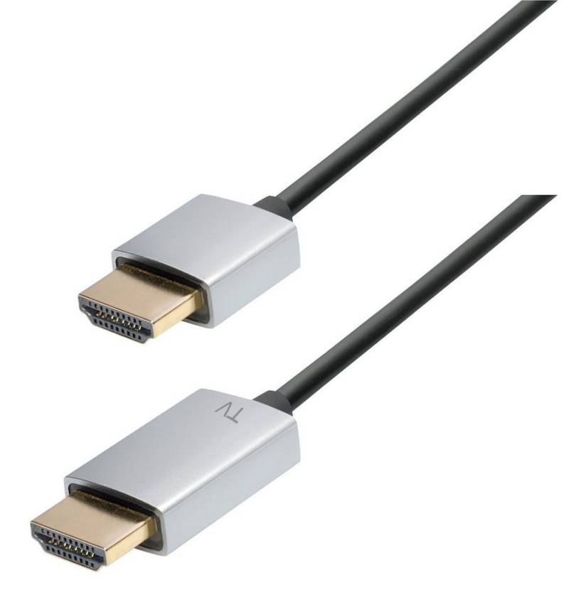 Maxtrack HDMI-Kabel, HDMI, HDMI auf HDMI (200 cm), Der Allrounder unter den HDMI Kabeln,High Speed,UHD,4k,3D,60Hz von Maxtrack