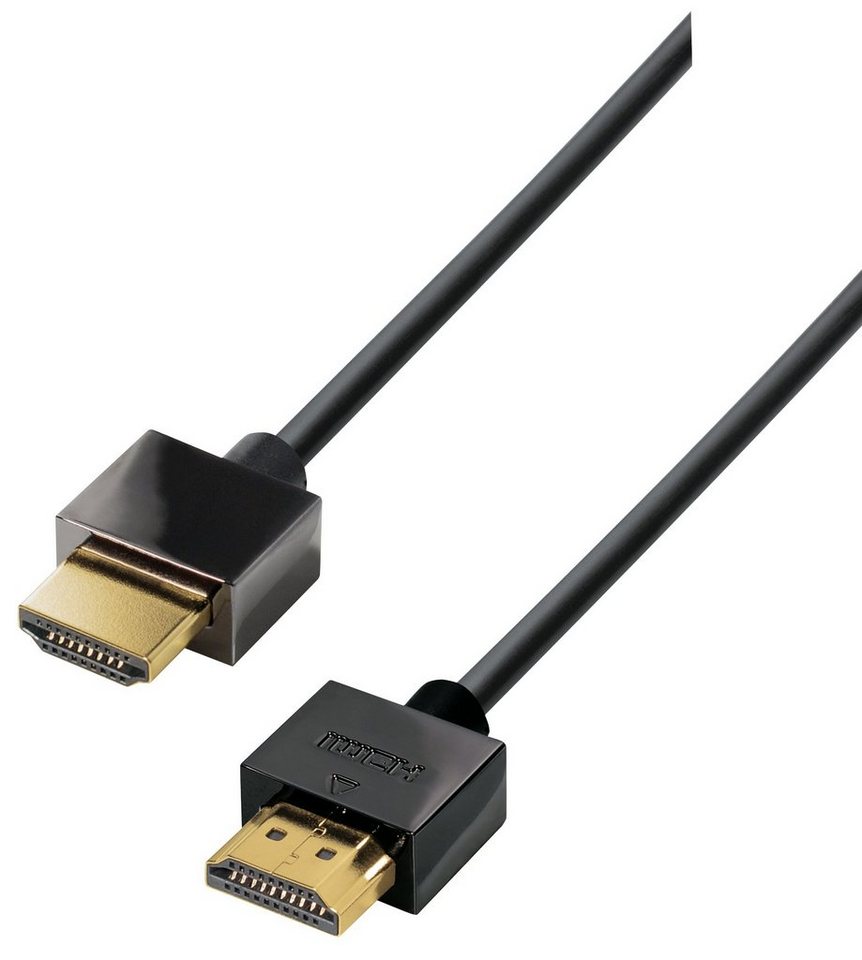 Maxtrack HDMI-Kabel, HDMI, HDMI auf HDMI (200 cm), High Speed HDMI-Kabel mit Ethernet, HDMI-Stecker 19 pol. von Maxtrack