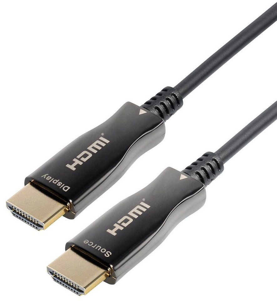 Maxtrack HDMI-Kabel, HDMI, Stecker auf Stecker (5000 cm), Aktives HDMI Glasfaser Kabel von Maxtrack