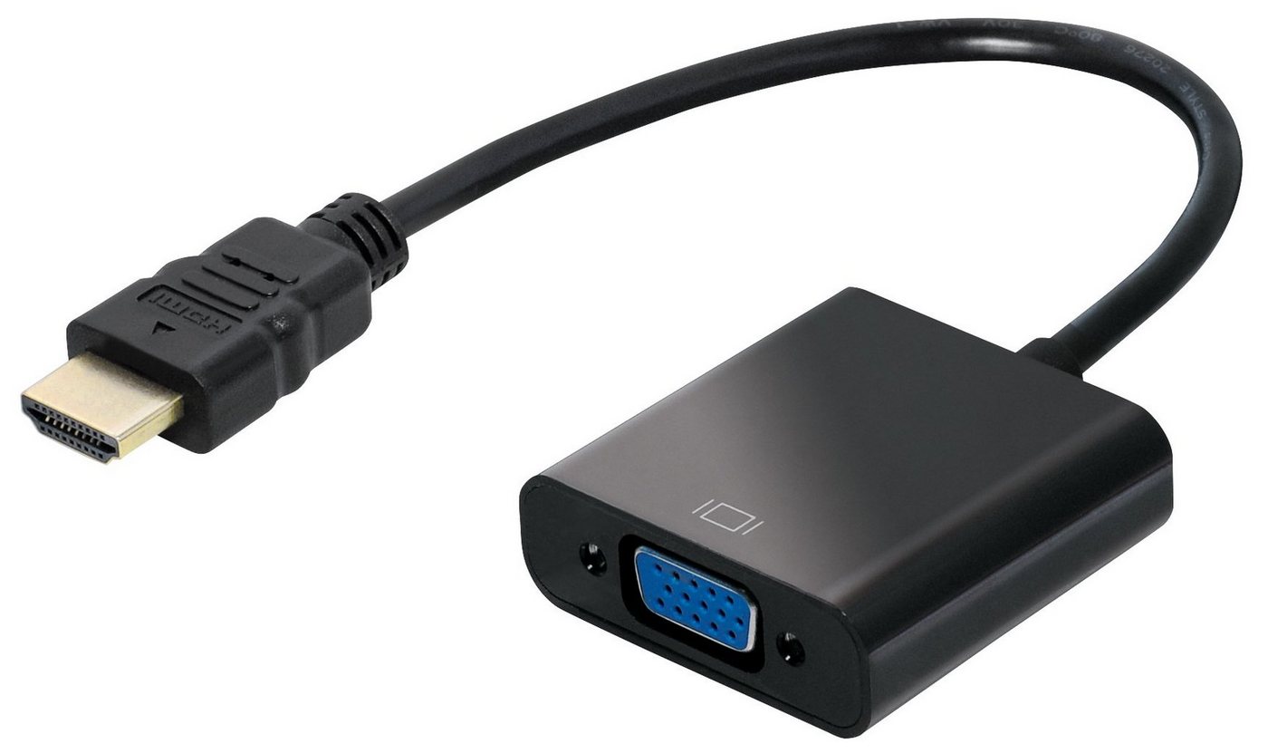 Maxtrack Vorverstärker (HDMI-Adapter, HDMI auf VGA und Stereo-Audio) von Maxtrack