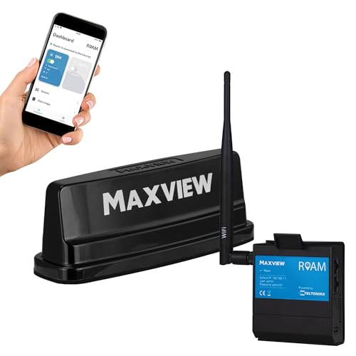 Maxview MXL056/B Roam Campervan WiFi System | Antenne 5G Ready - schwarz von Maxview