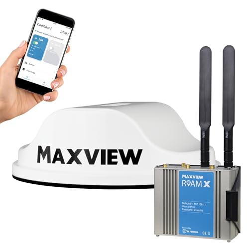 Maxview Roam X MXL051 5G Antenne WiFi-System für unterwegs, Weiß von Maxview