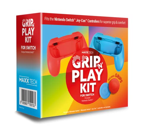 Grip â€˜nâ€™ Play Kit for Switch von Maxx Tech