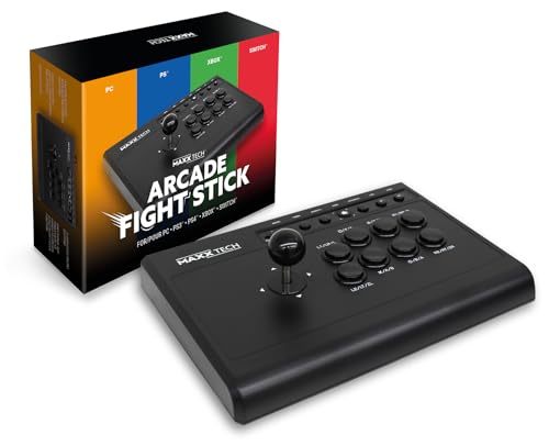 Maxx Tech MXT-AD-MULTI accessoire de jeux vidéo Noir USB Joystick Analogique/Numérique Android, Nintendo Switch, PC, Maxx Tech MXT-AD-MULTI accessoire de jeux vidéo Noir USB Joystick Analogique/Numérique Android, Nintendo Switch, PC, von Maxx Tech