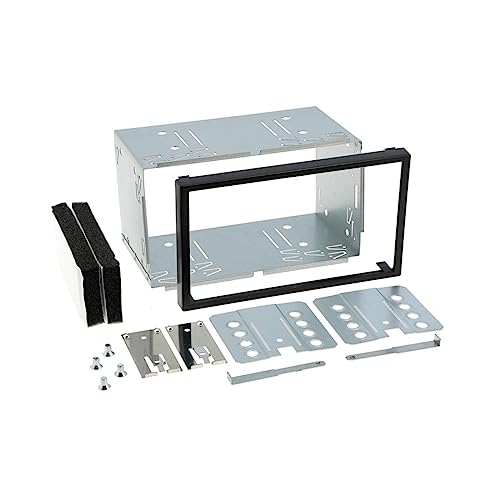 2DIN Autoradio oder Navi Einbaurahmen - Metal - Maß aussen: 188 x 110 mm 2DIN Autoradio oder Navi Einbaurahmen - Metal - Maß aussen: 188 x 110 mm von Maxxcount