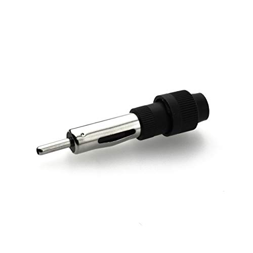 Antennenstecker DIN, schraubbar 150 Ohm | Autoradio Ersatz-Stecker von Maxxcount