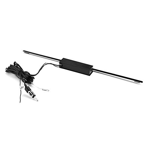 FM/AM Aktiv-Antenne (Scheibenklebe~) Auto Radio-Antenne mit integriertem Verstärker von Maxxcount