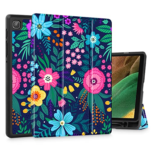 May Chen Passend für Samsung Galaxy Tab A7 Lite 8,7 Zoll 2021 Release SM-T225/T220/T227, schlanke, leichte, dreifach Faltbare Schutzhülle mit weicher TPU-Wabenrückseite für Galaxy Tab A7 Lite, Dazzle von May Chen